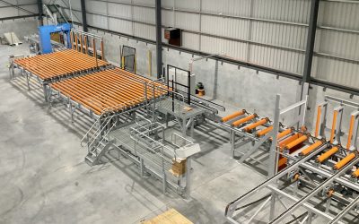 Acora installs Prinz Pack Saw with Infeed & Outfeed Decks in QLD